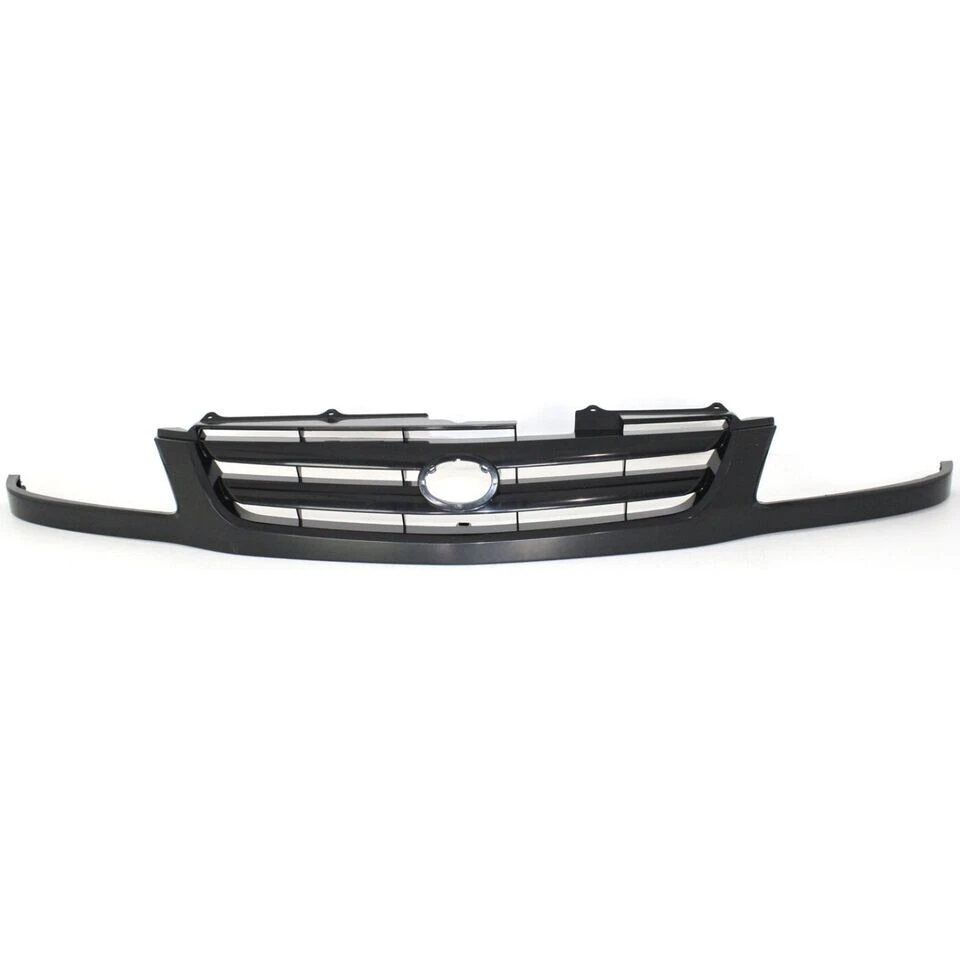 New Front Grille Textured Black Plastic Fits 2001-2003 Toyota Sienna TO1200239