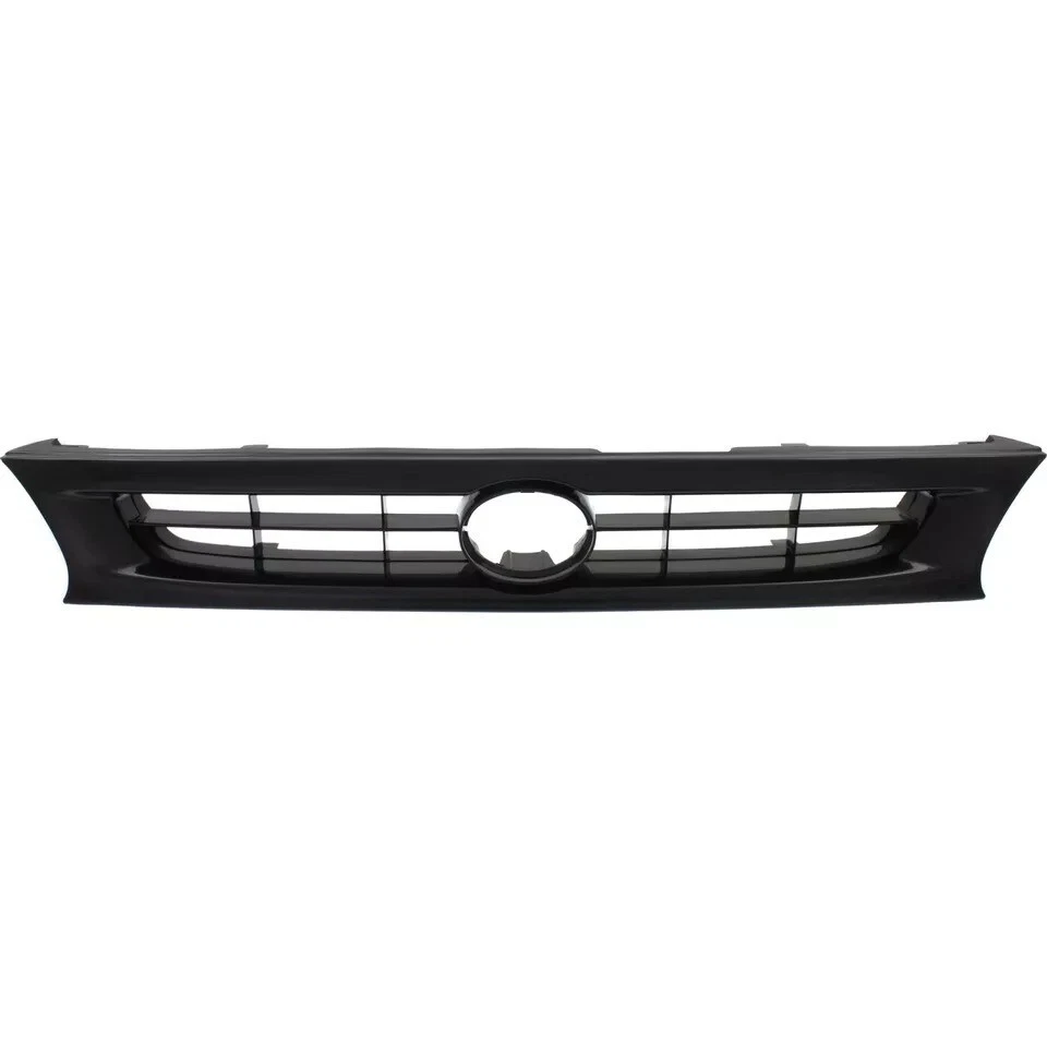New Front Center Grille Painted Black Fits 1996-1997 Toyota Corolla TO1200199