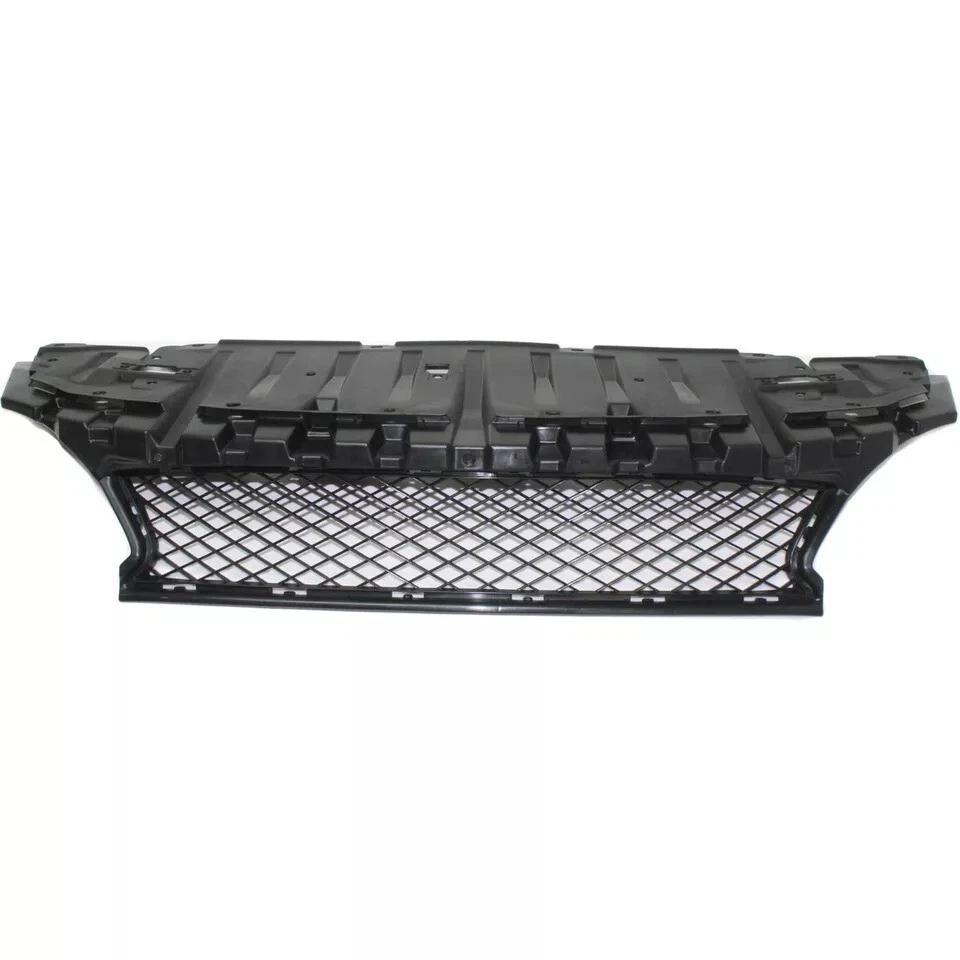 New Front Bumper Lower Grille Black Plastic Fits 2014-2015 Honda Civic HO1036120