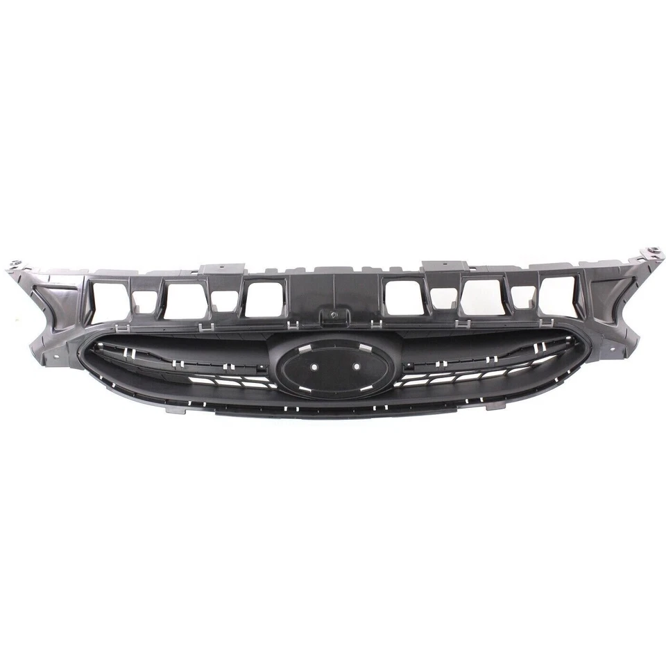 New Front Grille Textured Black Shell Fits 2015-2017 Hyundai Accent HY1200184
