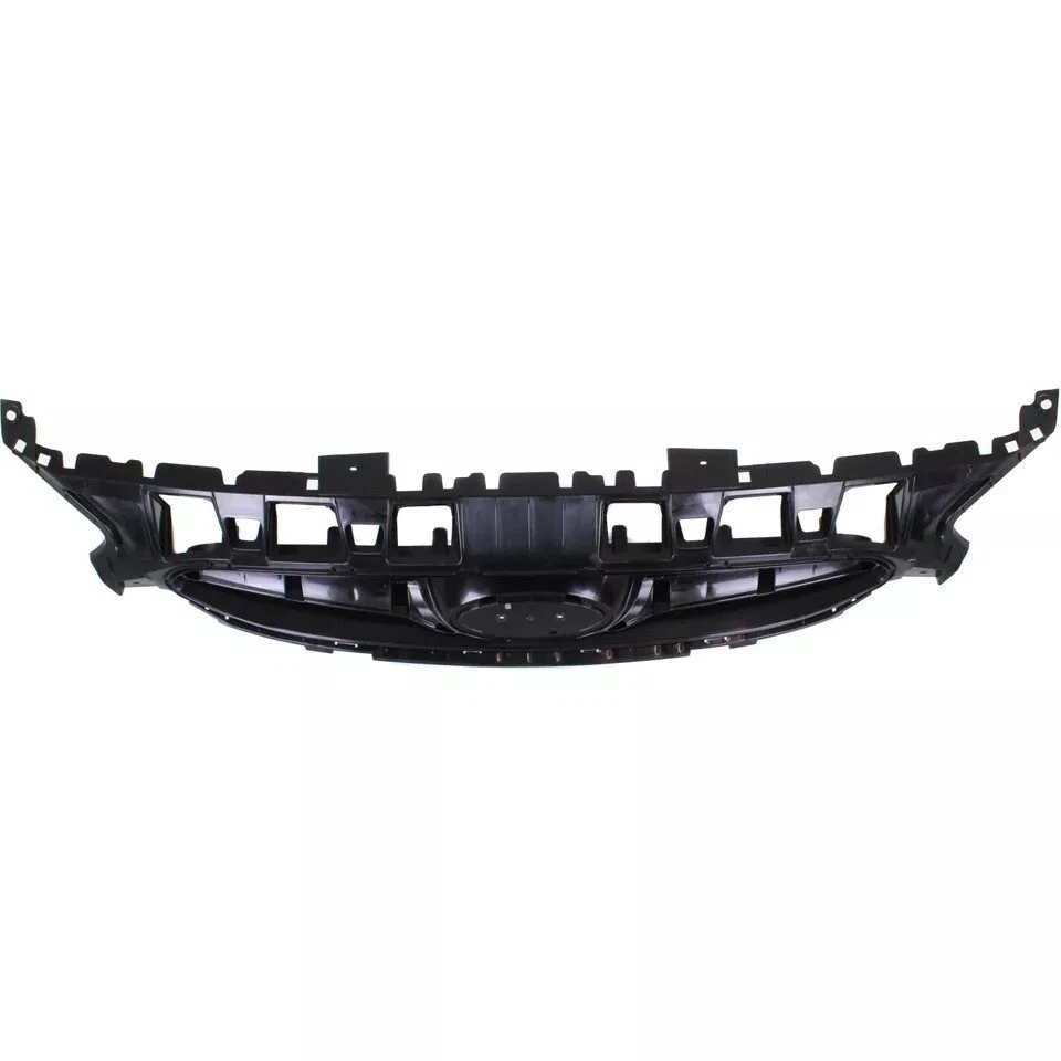 New Front Grille Textured Black Fits 2012-2013 Hyundai Accent 4-Door HY1200161