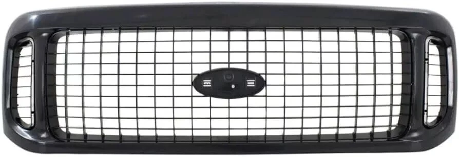 New Front Grille Black Frame Fits 2001-2004 Ford Excursion 4-Door FO1200449